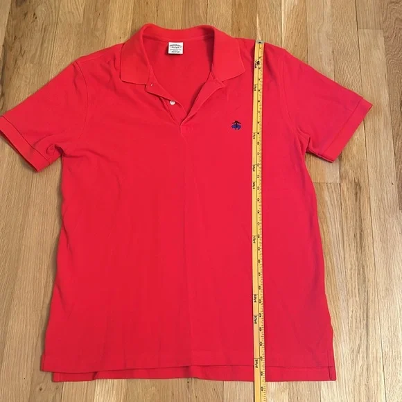 Brooks Brothers Red Polo Slim Fit Performance Polo Men’s Size Large - Picture 5 of 11